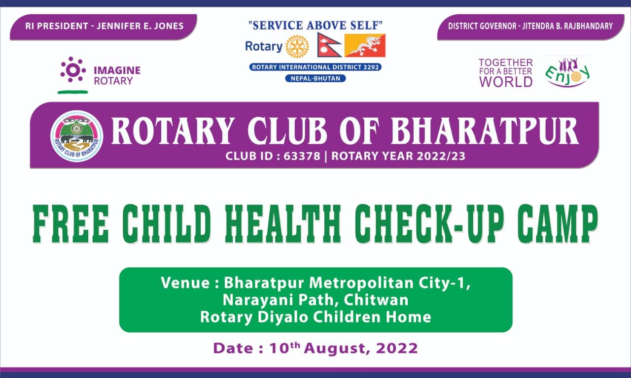 Free Health Camp at Rotary-Diyalo Children’s Home Free Health Camp at Rotary-Diyalo Children’s Home